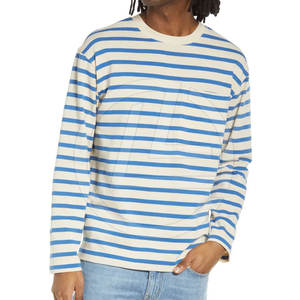 Camisa de manga larga para hombre, holgada, informal, ligera, transpirable, 100% tela de lona de algodón - Product Image 1