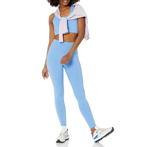 Leggings de Yoga de Cintura Alta para Mujer, Tejido de Malla Suave, Leggings Deportivos Ajustados para Correr - Product Image 4