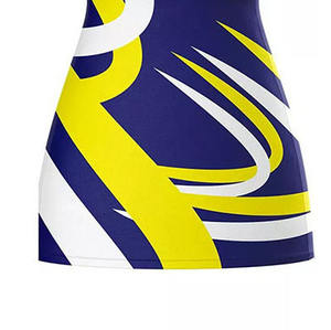 Uniformes de netball imprimés de haute qualité par le fabricant, design unique, uniformes de netball fabriqués à l'usine. - Product Image 4