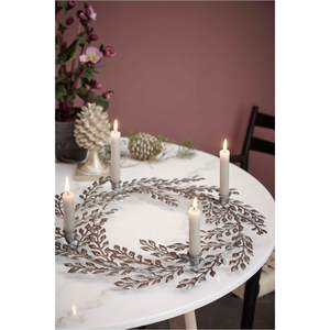 Ensemble de bougeoirs coniques en laiton martelé de luxe, style nordique, support de bougeoir en métal géométrique pour table à manger, décoration de Noël, mariage - Product Image 5