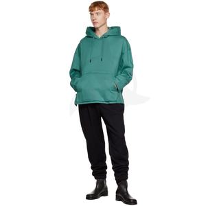 Sweat à capuche surdimensionné personnalisé en détresse lavé à la pierre à l'acide pour hommes délavé au soleil Streetwear zippé hiver pour impression bouffante 100% - Product Image 3