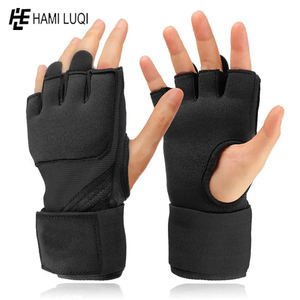 Upgrade Your <b>Boxing</b> <b>Gear</b> With Custom Logo Neoprene Training Gel Gloves <b>and</b> Wraps for <b>Protection</b> for Gym Use - Product Image 2