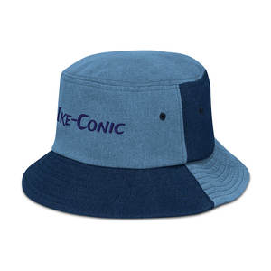 Sombrero de Mezclilla Tipo Bucket para Mujer, Marca Ike-Conic, Estilo Ícono Normcore/Minimalista, Suave para Todas las Temporadas, Origen Responsable - Product Image 4