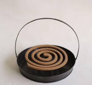 Lot de 2 supports en métal pour spirales anti-moustiques, couleur noire, usage religieux, écologique, pour la maison, la chambre, le salon, le bureau - Product Image 5