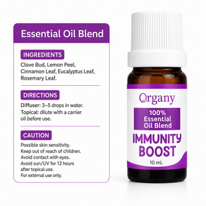 100% Pure Immunity Boost <b>Essential</b> <b>Oil</b> Blend Clove Lemon Cinnamon Eucalyptus Rosemary <b>Diffuser</b> Aromatherapy Therapeutic Grade - Product Image 2