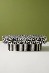 Tabourets de console en incrustation d'os très demandés poufs et incrustation d'os coffre à tiroirs placard marocain gris tambour de chevet maison - Product Image 6