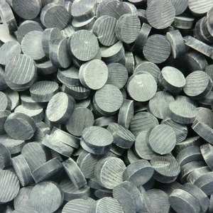 Botón de cuerno de búfalo negro hecho a mano en blanco, Real cuerno de vaca, botones naturales para decoración de ropa, sastrería, uso de ropa - Product Image 6