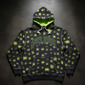 Sweats à capuche délavés avec logo personnalisé, prix de gros, sweats à capuche délavés pour hommes, sweats à capuche surdimensionnés avec patch brodé pour hommes - Product Image 1