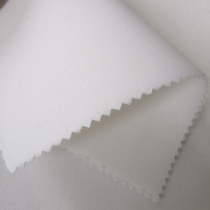 Cai Vương Quốc tốt Stretch 92% <span class=keywords><strong>Polyester</strong></span> 8% spandex microfibre mềm Scuba Stretch vải cho quần áo quần short hàng đầu quần - Product Image 4