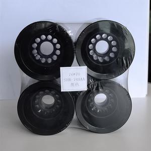 Roues 76x70mm pour longboard de descente, 74A, rebond 95%, qualité de rebond maximale, grand noyau, pour adultes - Product Image 5