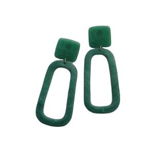 Nuevo diseño de madera con incrustaciones de Metal pendientes de aro de margaritas de verano collar accesorios de joyería de moda para mujer - Product Image 6