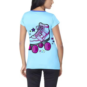 Unisex Cropped Men's Streetwear Regular Fit Stripe T-shirt Polyester/Cotton Jersey <b>Hip</b> Hop Style Customizable Design - Product Image 3