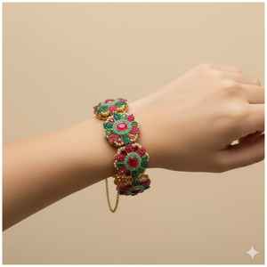 Low Moq Churi Bangles <b>Sets</b> <b>for</b> Girls Elegant Style Indian Handcrafted Churiyan Bangles Jewelry <b>Women</b> Available at Cheap Price - Product Image 6