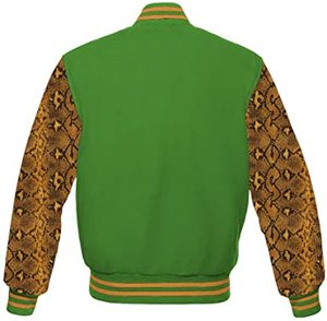 แจ็คเก็ตผ้ากำมะหยี่ปักลายสำหรับผู้ชายเสื้อโค้ทผ้ากำมะหยี่ปักลายบล็อกสีสำหรับฤดูหนาวของผู้ชาย - Product Image 6