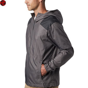 El mejor diseño de ropa de calle, chaqueta cortavientos para hombre de alta calidad, chaqueta de nailon personalizada con estilo transpirable de manga larga para hombre - Product Image 2