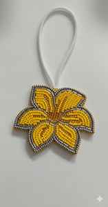 Adorno Colgante de Acero Inoxidable Plateado, Hecho a Mano con Cuentas, Corazón Bordado con Cristales de Estrás, Perlas y Lentejuelas, para Boda - Product Image 3