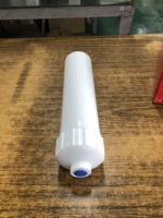2.5 inci Cartridge K33 Putih Rumah Filter Air Isi Ulang 1/4 inci NPT