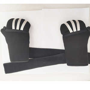 Gants intérieurs en gel en cuir de qualité supérieure avec enveloppement de poignet long Quickwraps Wraps Wraps en néoprène personnalisable Fast Boxing MMA Wraps - Product Image 5