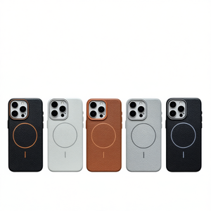 เคสป้องกันแม่เหล็ก IP 12 prro MAX น้ำหนักเบาเนื้อลิ้นจี่สำหรับโทรศัพท์มือถือ - Product Image 1