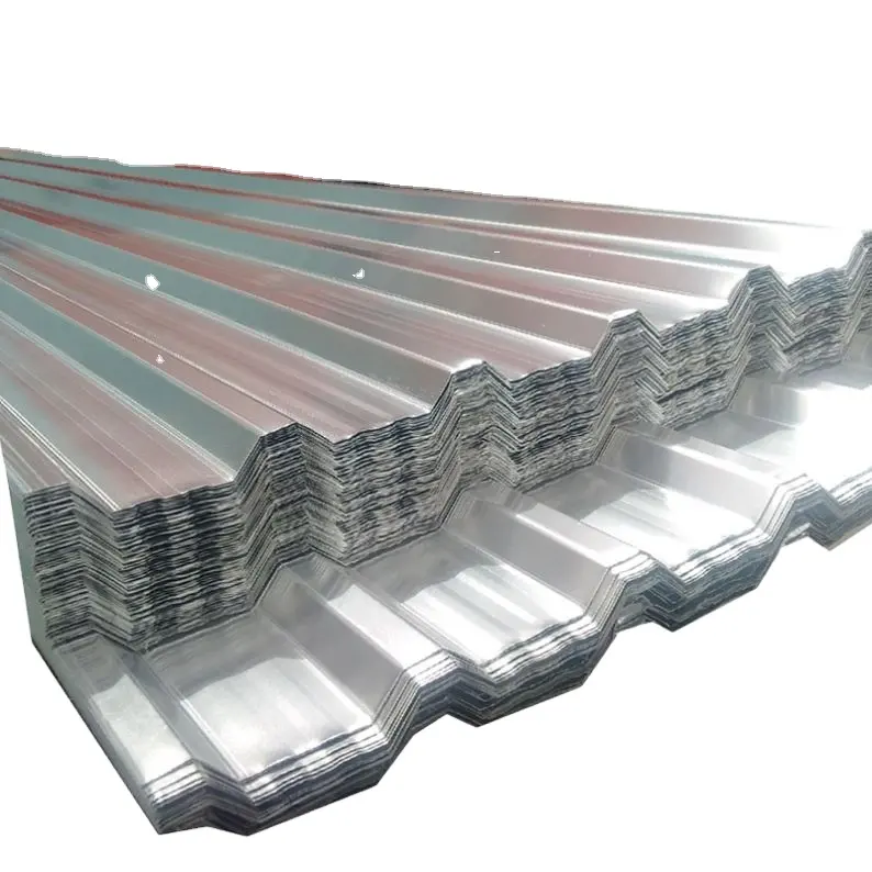 Endüstriyel kullanım için yüksek mukavemetli galvanizli oluklu çatı paneli