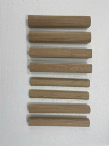 Vente en gros de mains courantes professionnelles réglables en chêne blanc EFS avec pièces d'escalier en filet pour escaliers minimalistes modernes et balcon - Product Image 4