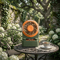 NOUVEAU 2026 Ventilateur de camping portable sans pales 10000 mAh avec lumière USB pour maison, voiture, hôtel