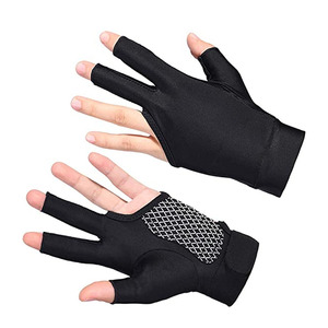 Customized Logo Outdoor Sports Comfortable Non-Slip Breathable Snooker <b>Pool</b> <b>Gloves</b> Professional Snooker <b>Gloves</b> Cheap <b>Gloves</b> - Product Image 4
