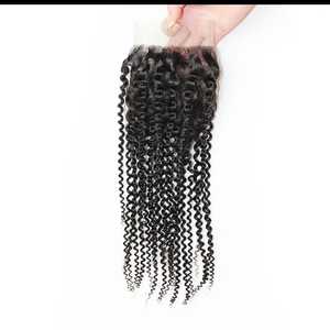 ผมอินเดียแท้3มัดพร้อมที่ปิด Naturel HD สำหรับลูกไม้ด้านหน้าผมตรง cabelo humano humano Cabello humano - Product Image 1