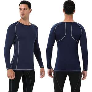 OEM Mens Rash Guard Factory | Custom Logo Long Sleeve Compression Shirt | Wholesale <b>Surfing</b> MMA BJJ Training Wear Wholesale - Product Image 4