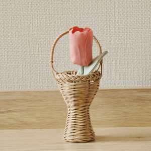 Nouveauté mini vase à fleurs en rotin fait main naturel pour la décoration de la maison fabriqué au Vietnam vente en gros meilleure vente - Product Image 1