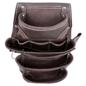 กระเป๋าเครื่องมือหนัง PU สำหรับผู้ชายชุดเครื่องมือพร้อมเข็มขัดสำหรับมืออาชีพ - Product Image 5