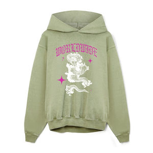 OEM Custom Logo Heavyweight DTF Printed <b>Full</b> <b>Zip</b> <b>up</b> <b>Hoodie</b> Wholesale <b>Hoodie</b> with Digital Printing for Autumn Season - Product Image 1