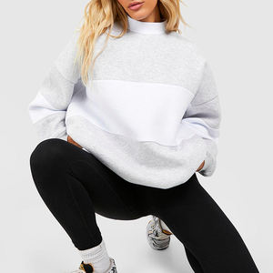 Invierno 2025 OEM sudaderas de lana mujeres precio barato invierno de gran tamaño gota hombro señora sudaderas - Product Image 2