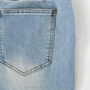 Pantalones Vaqueros Ajustados con Dobladillo con Cremallera Personalizados, Jeans con Pedrería para Hombre - Product Image 6