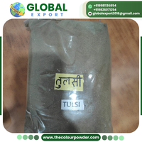 Poudre biologique écologique végane pour la croissance des cheveux et le contrôle des pellicules avec Amla, Ashwagandha, feuilles de curry et Tulsi - Formule 2-en-1