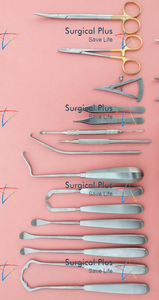 Ensemble d'instruments de réparation de la lèvre fendue et du palais fendu, chirurgie plastique, gabarit buccal - Product Image 3