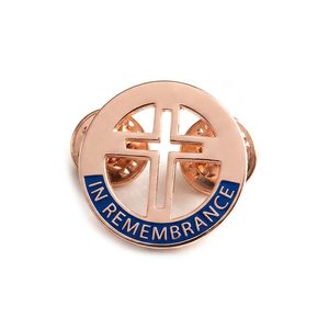Pins de Solapa Cristianos Personalizados con Baño de Plata y Impresión Offset, Recuerdo Religioso Tradicional - Product Image 3