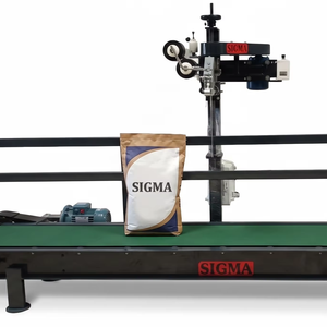 Machine d'emballage semi-automatique pour sacs d'engrais, machine de pesage et de remplissage, système d'emballage de poudre et de granulés, équipement industriel - Product Image 1