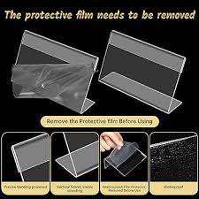 Exhibidor de Acrílico Moderno y Personalizado para Letreros Pequeños, Etiquetas de Alimentos, Fiestas, Bufés, Precios de Venta al por Menor, Soporte de Mostrador - Product Image 2