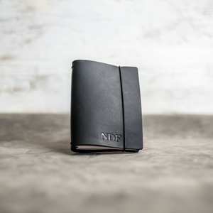 Premium Smell Proof Heavy Duty Comfortable Office Leather Notebook Cover <b>A5</b> Refillable Journal Case Holder for Executives - Product Image 3