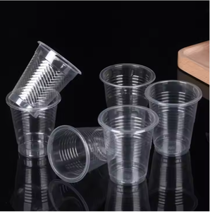 OEM Disposable Transparent clear Custom Printed <b>logo</b> PP <b>Plastic</b> Drinking <b>Cup</b> High Quality Made in Vietnam HM brand - Product Image 4