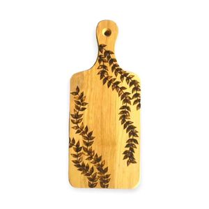 Plateau de service de nourriture en bois naturel et émail imprimé autocollant plats de service pour la maison hôtel et restaurant - Product Image 2