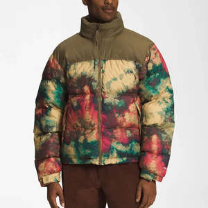 Veste matelassée à capuche pour homme en coton, avec logo personnalisé sur le devant, pour le printemps, chaude et de haute qualité, idéale pour l'extérieur - Product Image 2