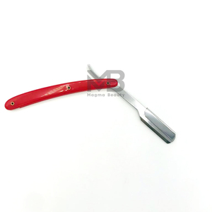 Rasoir manuel pliable avec manche en bois Lames en acier inoxydable de qualité supérieure pour hommes - Product Image 5