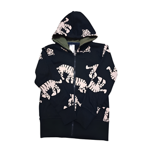 เสื้อฮู้ดพิมพ์ลายการ์ตูนสำหรับเด็กผู้ชาย, ผ้าฝ้าย100% มีฮู้ดพิมพ์ลายการ์ตูนคอเสื้อมีฮู้ดสำหรับฤดูหนาวน้ำหนัก320กรัม - Product Image 1