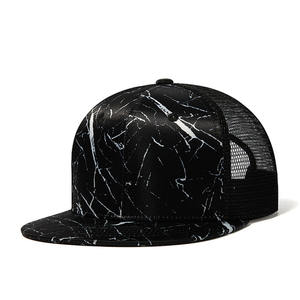 Custom Logo Wholesale Bulk 3D Embroidered Fashion Sports <b>Snapback</b> Baseball <b>Men</b> 6 Panel Plain - Product Image 2