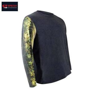 Camisa de pesca de manga larga de poliéster 100% de calidad superior Impresión de sublimación Anti-UV personalizada Secado rápido Impermeable para exteriores - Product Image 3