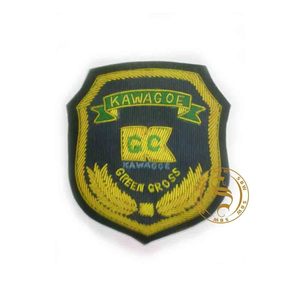 2024 Best Sale Price Custom Made Hand Embroidery <b>Badges</b> Factory Decorated with Beads for Ceremonial Use - Product Image 5