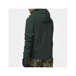 Nouvelle veste Softshell d'hiver pour hommes coupe-vent à capuche pilote avec duvet Streetwear de haute qualité Style hip-hop - Product Image 3