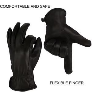 ถุงมือหนังนิ่มสำหรับทำงานถุงมือป้องกันการลื่นทนทานถุงมือป้องกันสำหรับโรงงานสำหรับผู้ชายและผู้หญิง - Product Image 2